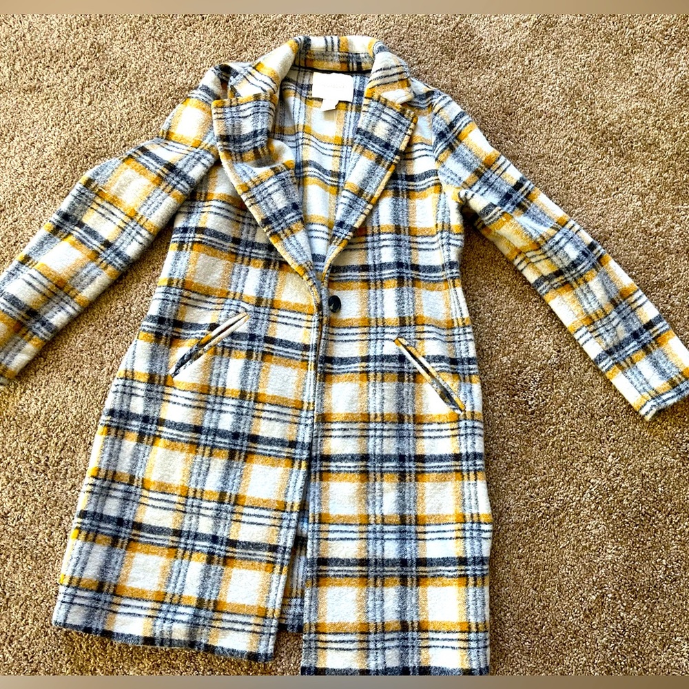 Cynthia Rowley 70's style overcoat